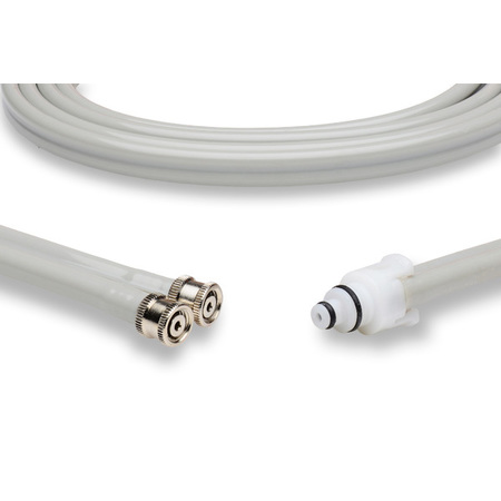 CABLES & SENSORS Criticare Compatible NIBP Hose - Adult, Threaded Dual Tube Hose 360 cm 10580